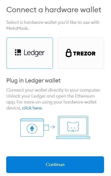 Using Ledger with Metamask Mobile