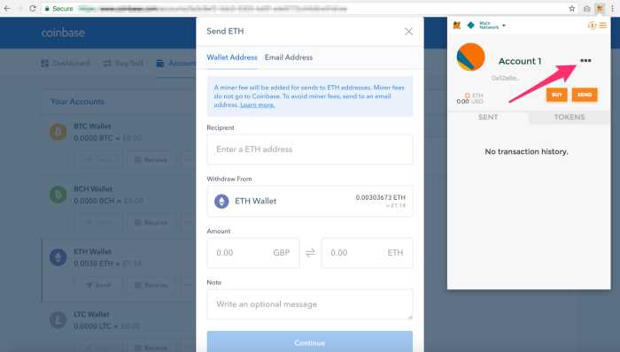 Step-by-Step Guide on Transferring Crypto from Coinbase to MetaMask