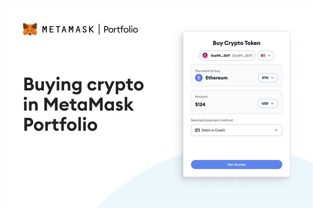 Step 1: Fund your Metamask wallet