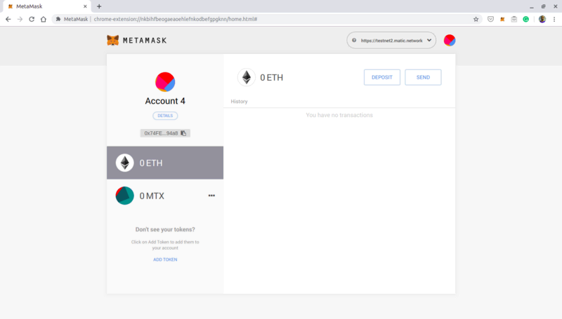 Step 1: Connect Metamask to a Decentralized Exchange (DEX)