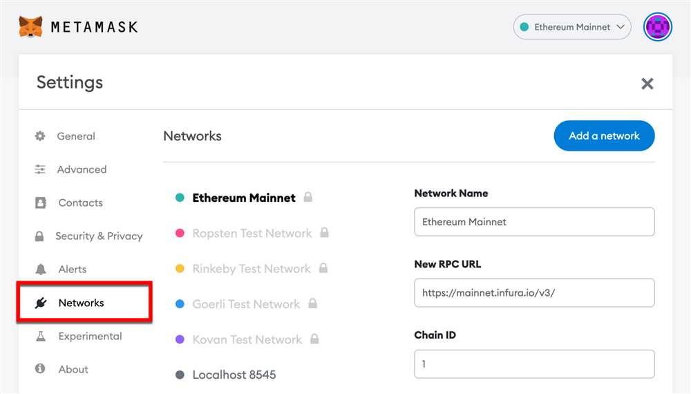 Step 4: Save and connect to the Mumbai Testnet