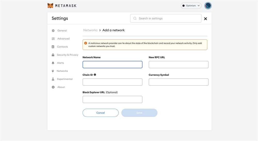 Step 3: Access the Metamask Wallet