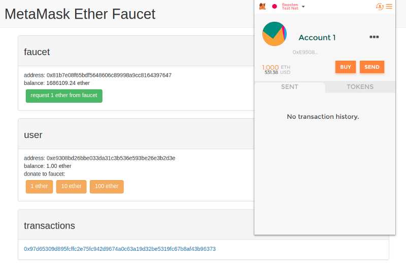 How to Create and Manage an ETH Address using MetaMask