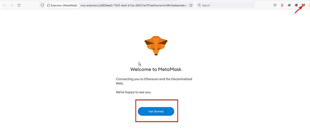 Step 1: Install Metamask Extension on Firefox