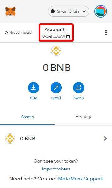 How to Locate and Use the Bnb Token Contract Address in Metamask