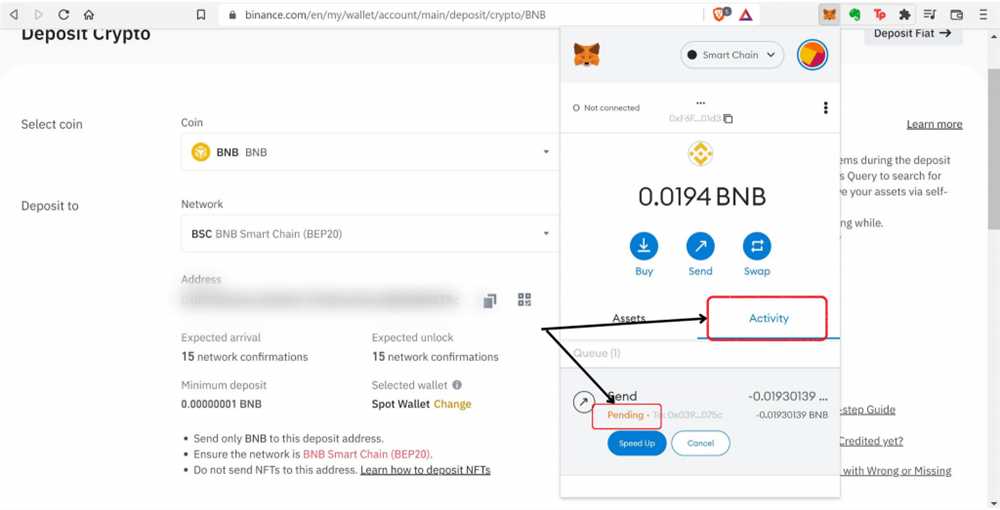 Here is a step-by-step guide to adding BNB to Metamask: