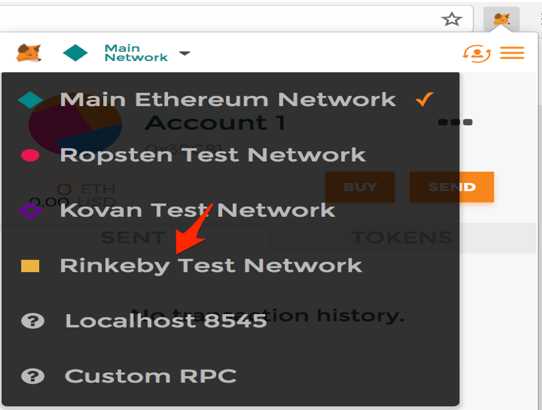 Creating a Wallet and Obtaining Test Ether on Rinkeby Network