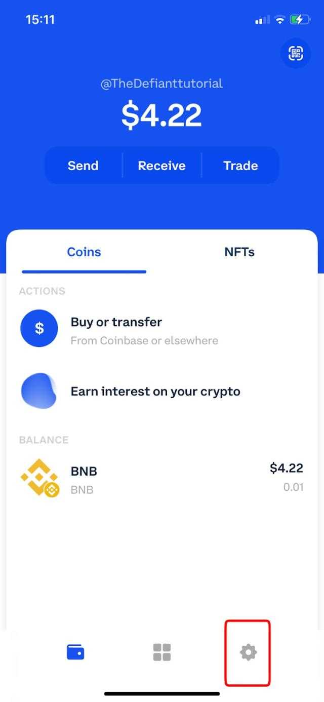 Step 3: Connect Metamask to Coinbase
