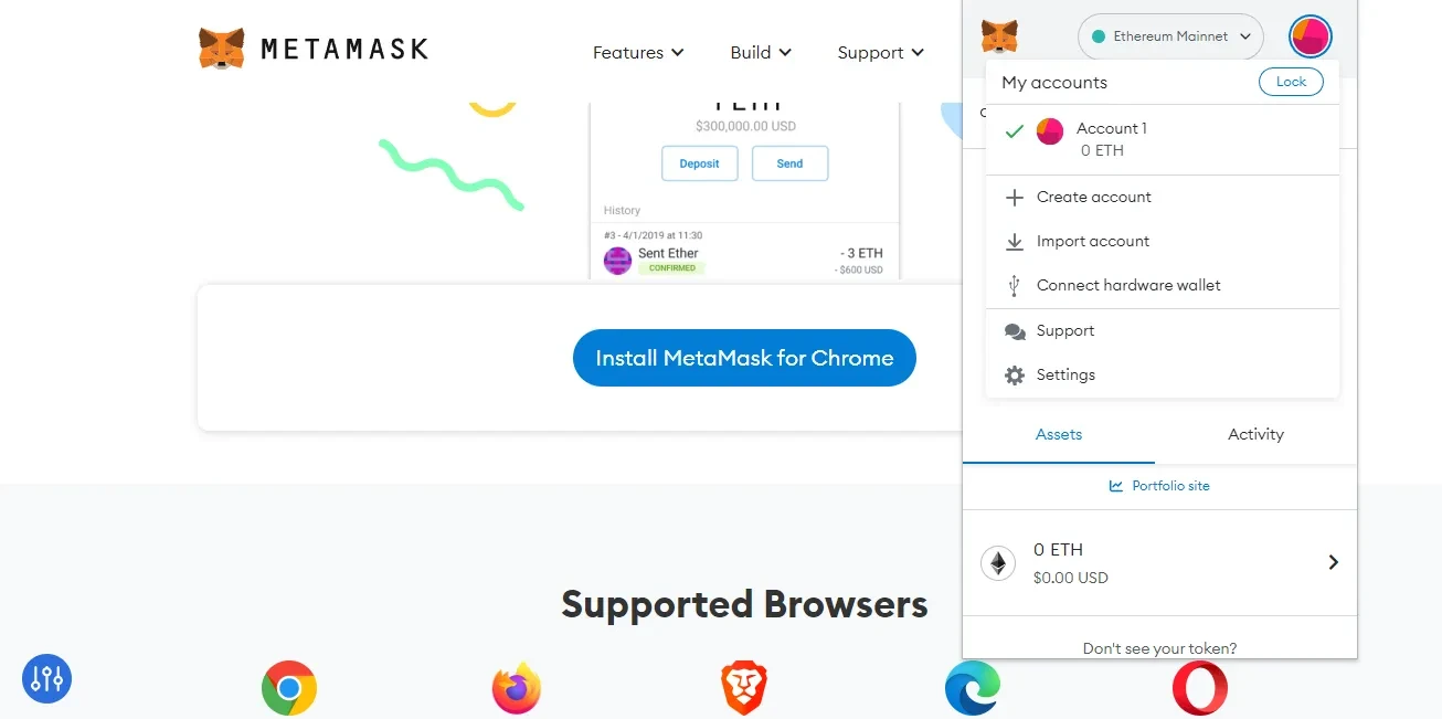 Connect Metamask to the Avalanche Network