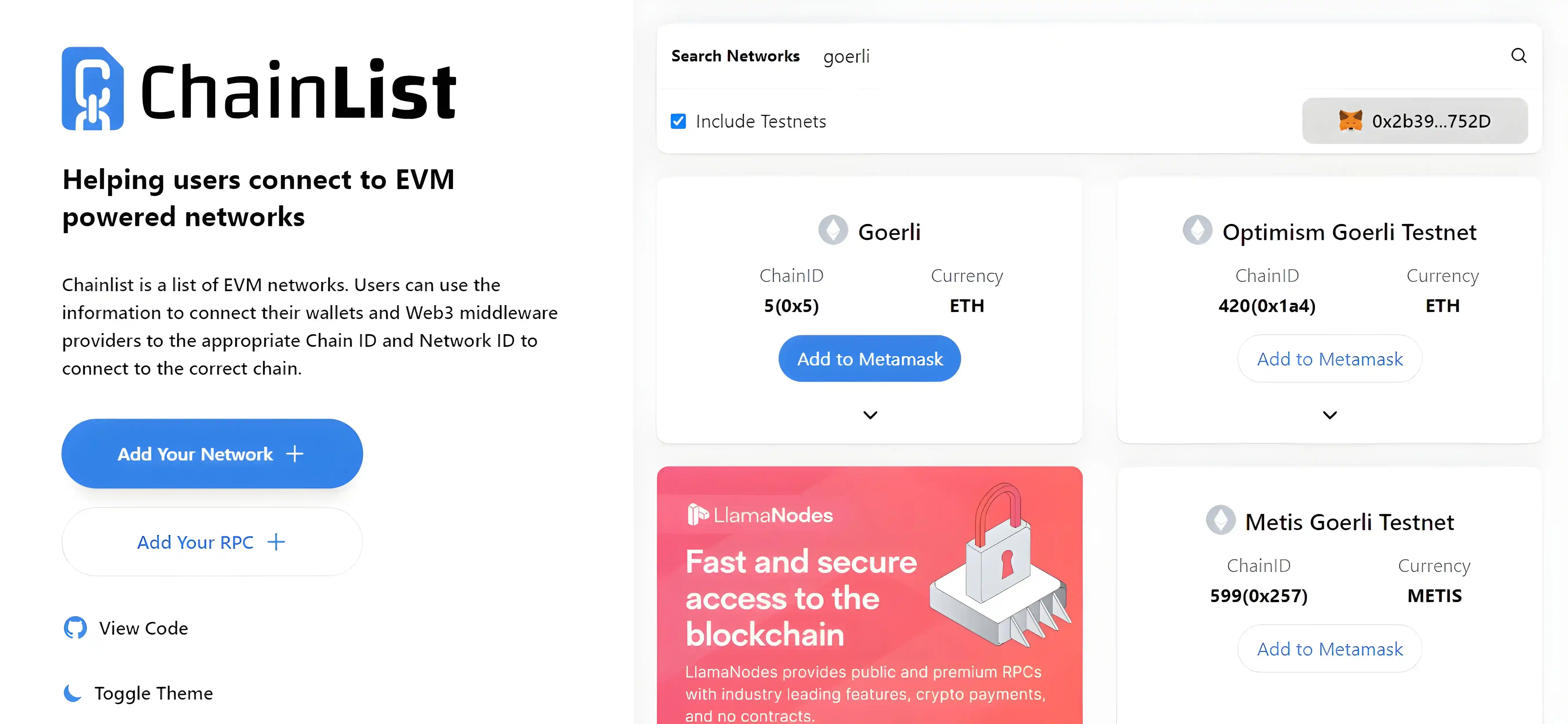 Step 2: Installing and Configuring Metamask for Goerli