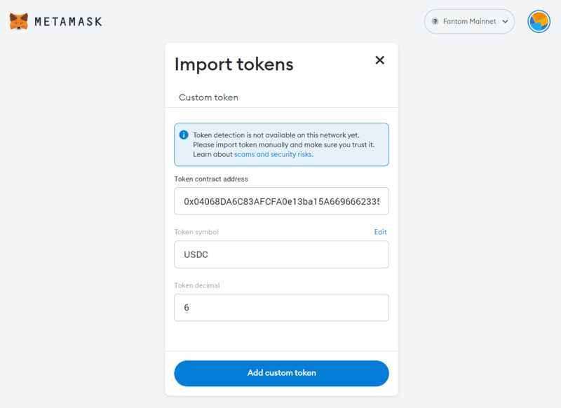 Step-by-step guide on how to add FTM to Metamask