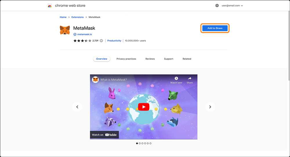 Step 2: Access your Metamask Wallet