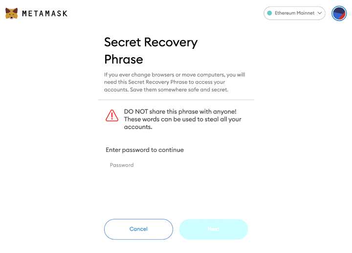 Step-by-Step Guide: How to Enter Metamask Recovery Phrase