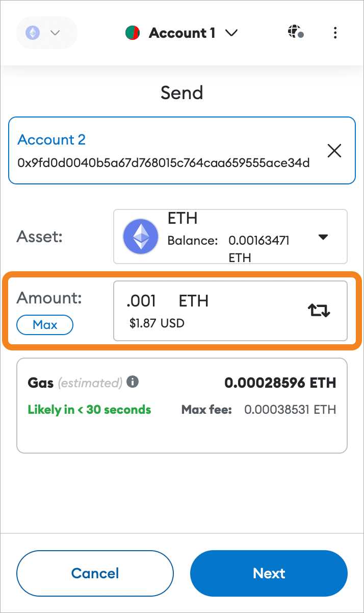 Step 2: Navigate to Your Ethereum Wallet