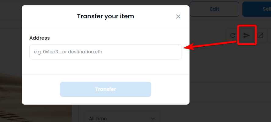 8. Confirm the transaction