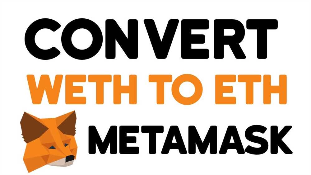 Unwrapping ETH on MetaMask