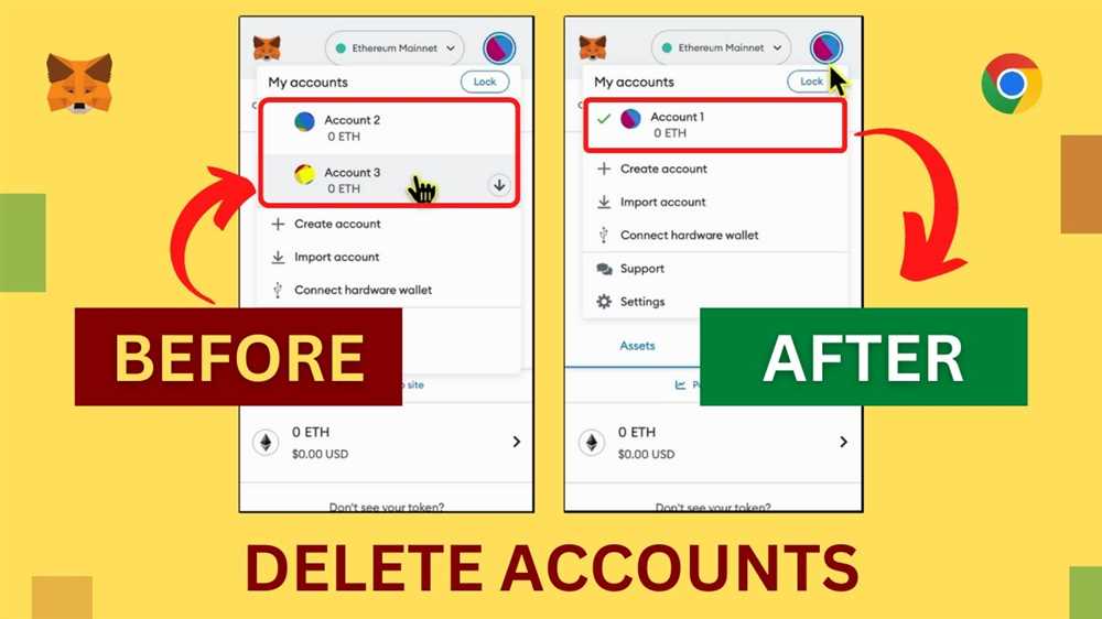 Tips and Tricks: How to Properly Delete Your Account on Metamask