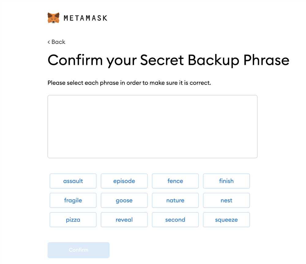 Best Practices for Securing Your Metamask Seed Phrase