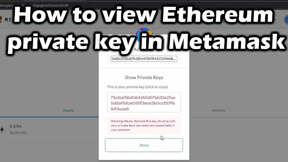 Understanding the Basics: What is Private Key String in Metamask