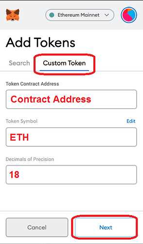 Verifying the Contract Address