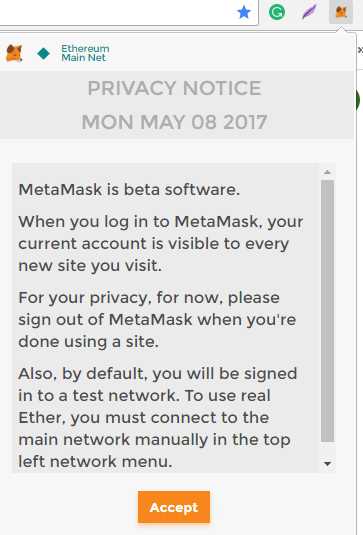Unlocking Ropsten Test Network on Metamask