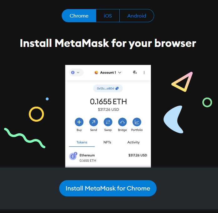 1. Install the Metamask Extension