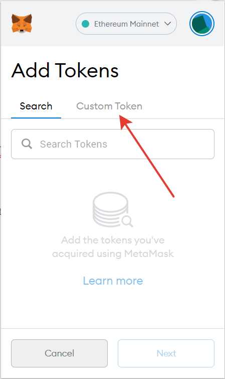 Add Custom Tokens to Your Wallet