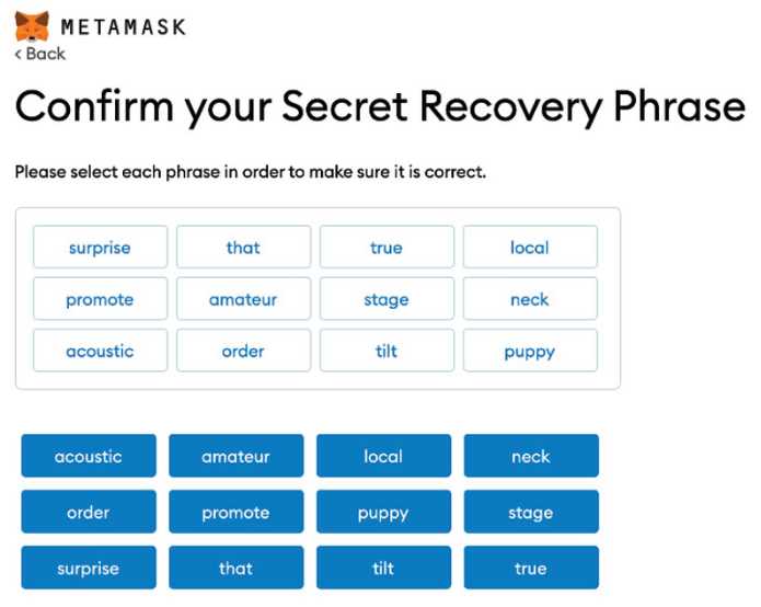 Safely Store and Recover Your Digital Assets with MetaMask's Seed Phrase
