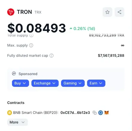 Step 2: Create a New Tron Wallet